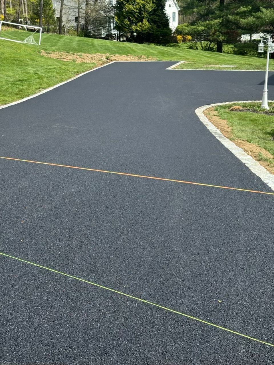 Crew paving driveway in Yorktown Heights